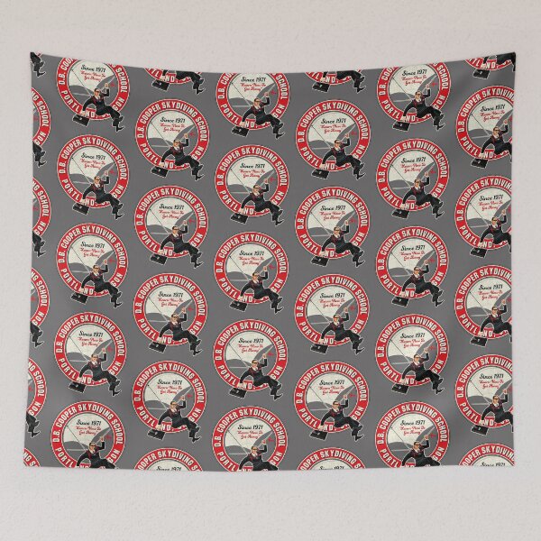 Item preview, DB Cooper Skydiving School designed and sold by Alema Art.