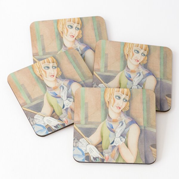 Artikelvorschau, Lili Elbe Portrait von Gerda Wegener entworfen und verkauft von Vintage Wall Art.