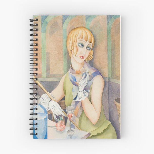 Artikelvorschau, Lili Elbe Portrait von Gerda Wegener entworfen und verkauft von Vintage Wall Art.
