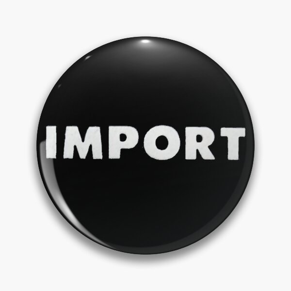 Item preview, Import Record Sticker designed and sold by jailler.