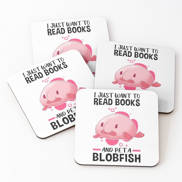 Item preview, Books and Blobfish Ugly Fish Meme designed and sold by madgrfx.