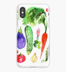Summer Vegetables iPhone Case/Skin