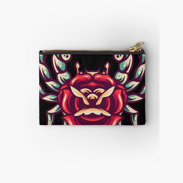 Item preview, Crab Flowers Retro Illustration designed and sold by STR Graphs.