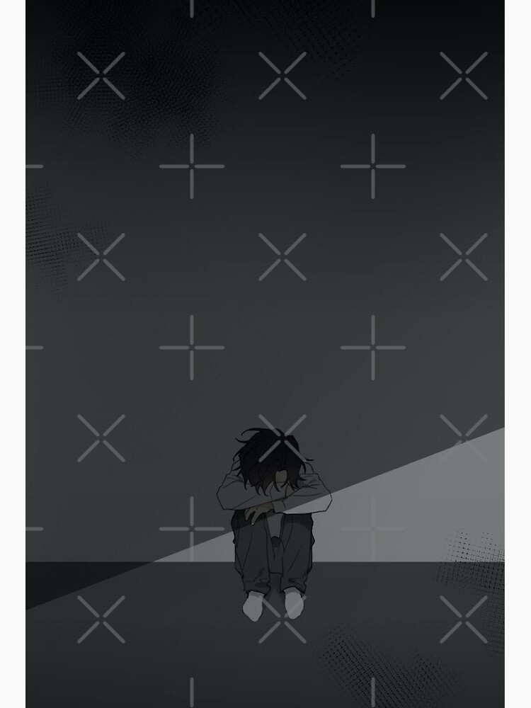 Sad Boy Photographic Print for Sale by Harukuradesu0