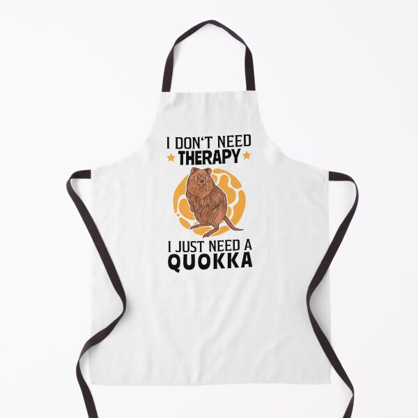 Item preview, Quokka is my therapy Australian marsupial designed and sold by madgrfx.