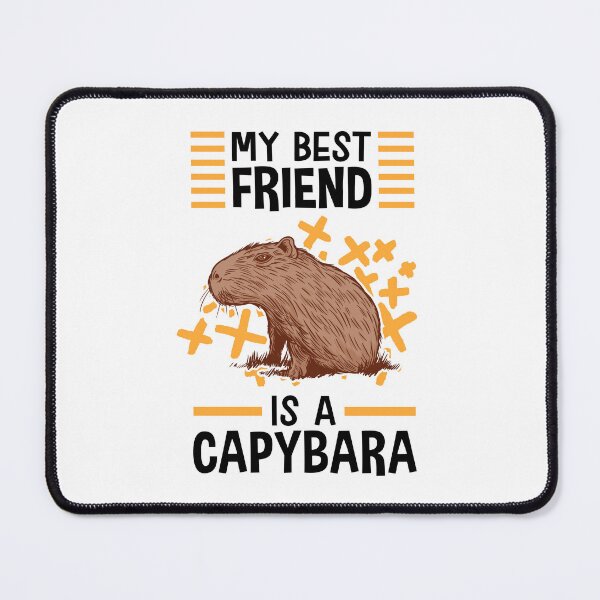 Item preview, Capybara is my best friend capybara designed and sold by madgrfx.