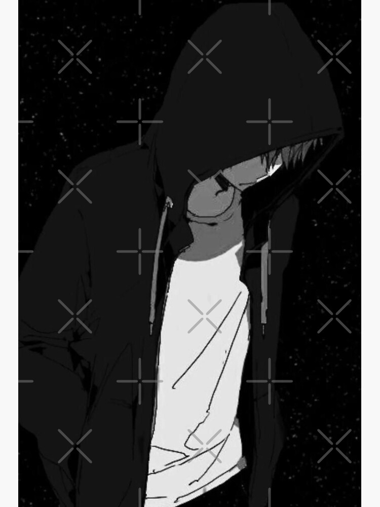 Sad Boy Art Board Print