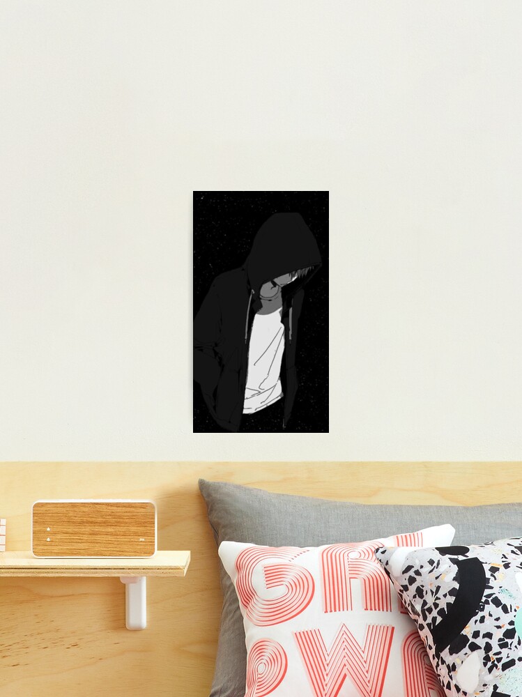 Sad Boy Photographic Print for Sale by Harukuradesu0