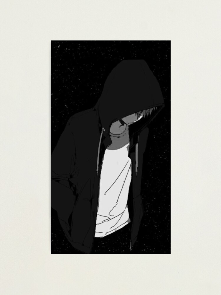 Sad Boy Photographic Print for Sale by Harukuradesu0