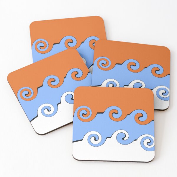 Item preview,  Seamless Swirly Wave Multicolor design  designed and sold by WinArtDesigns.