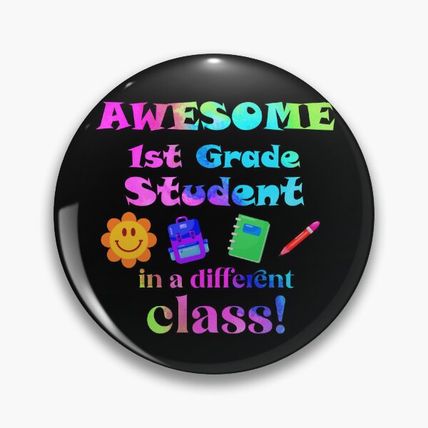 Item preview, Awesome First Grade Student in a Different Class designed and sold by captainpeter.