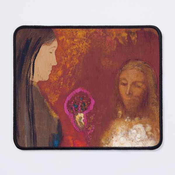 Item preview, Christ and the Samaritan Woman by Odilon Redon designed and sold by Vintage Wall Art.