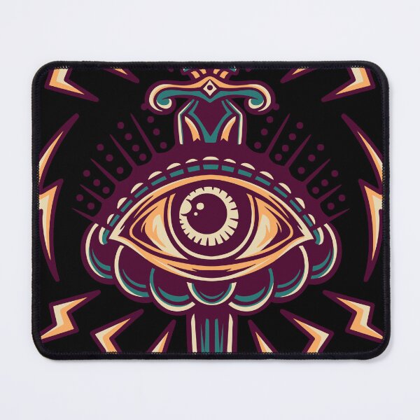 Item preview, Eye And Knife Retro Illustration designed and sold by STR Graphs.