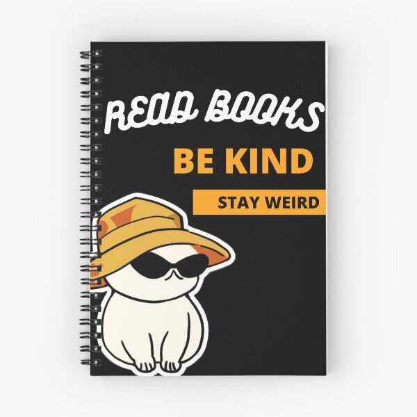 Item preview, Read Books Be Kind Stay Weird Blue Quote designed and sold by Ivy-si.