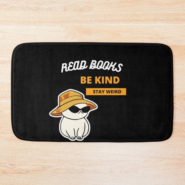 Item preview, Read Books Be Kind Stay Weird Blue Quote designed and sold by Ivy-si.