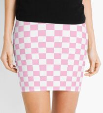 Rosa Check Minirock
