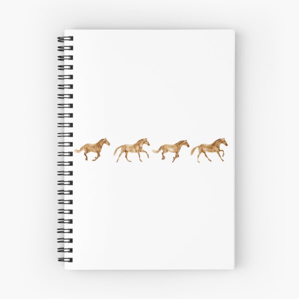 Item preview, Galloping horse 1 to 4 - brown colorized version designed and sold by SylvieG18.