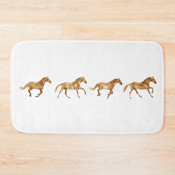 Item preview, Galloping horse 1 to 4 - brown colorized version designed and sold by SylvieG18.