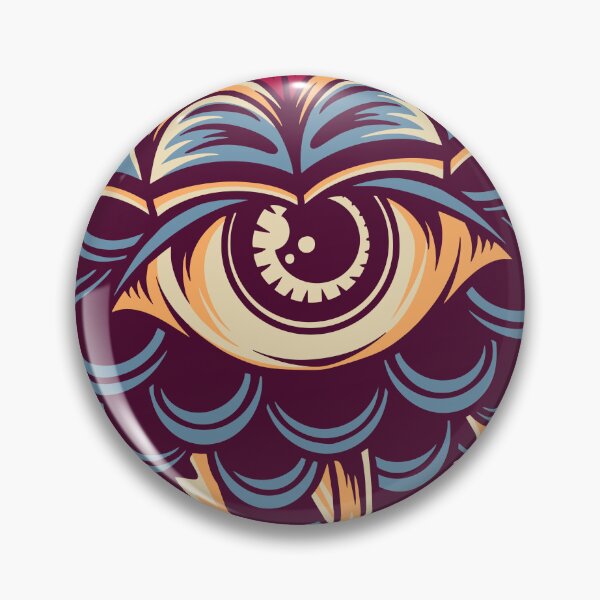 Item preview, Eye Umbrella Retro Illustration designed and sold by STR Graphs.