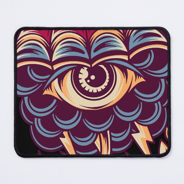 Item preview, Eye Umbrella Retro Illustration designed and sold by STR Graphs.