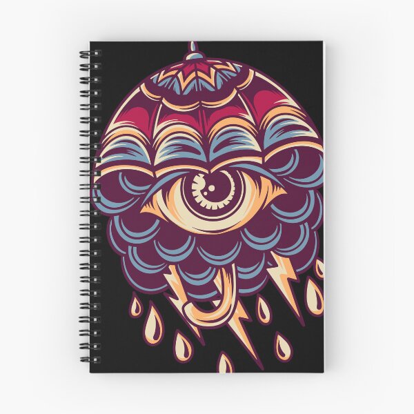 Item preview, Eye Umbrella Retro Illustration designed and sold by STR Graphs.