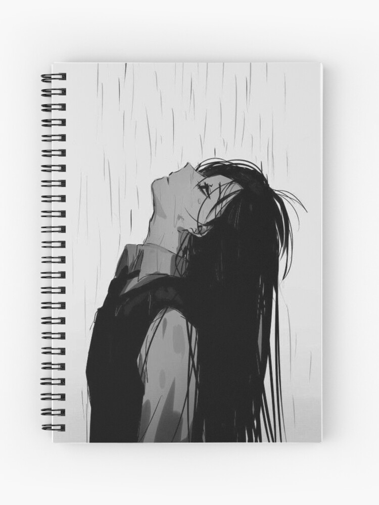 Sadness Spiral Notebook by Harukuradesu0