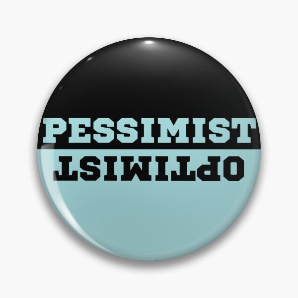 Item preview, Pessimist and Optimist designed and sold by foreverfictionl.