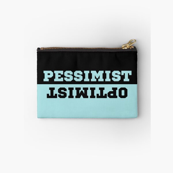 Item preview, Pessimist and Optimist designed and sold by foreverfictionl.