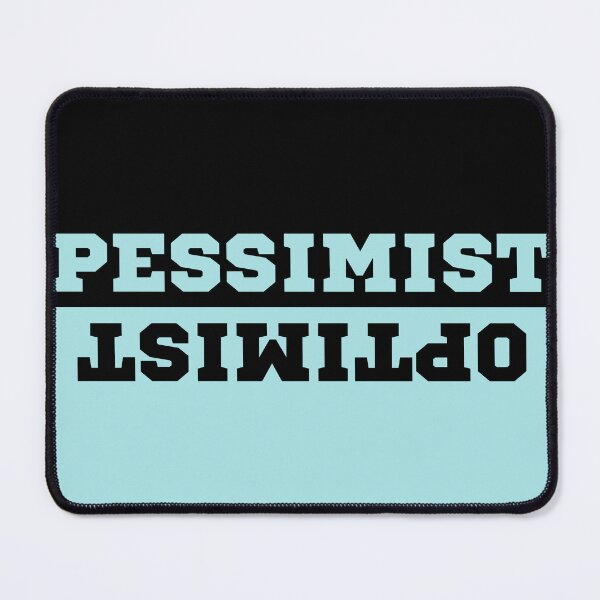 Item preview, Pessimist and Optimist designed and sold by foreverfictionl.
