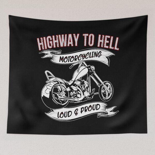 Item preview, motorcycle highway to hell designed and sold by SSpragueThunder.
