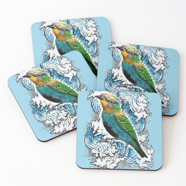 Item preview, Multicolored Tanager, an endemic and vulnerable bird in Colombian forests designed and sold by plumasycantos.