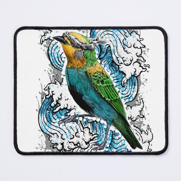 Item preview, Multicolored Tanager, an endemic and vulnerable bird in Colombian forests designed and sold by plumasycantos.