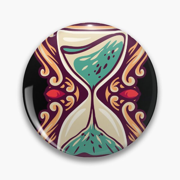 Item preview, Hourglass Retro Illustration designed and sold by STR Graphs.