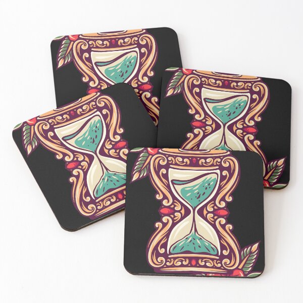 Item preview, Hourglass Retro Illustration designed and sold by STR Graphs.