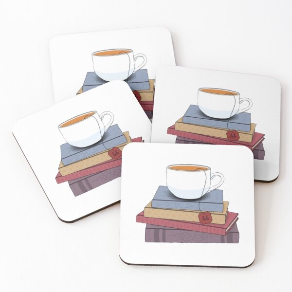 Item preview, Books with tea designed and sold by Sarafraschi.