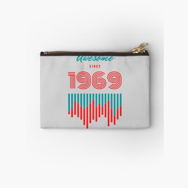 Item preview, Awesome since 1969,birthday graphic design  designed and sold by Tshepomuza.