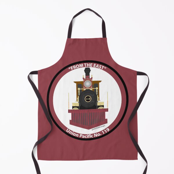 Item preview, "From The East" Union Pacific No. 119 Circle Design designed and sold by WNYRailDesign.