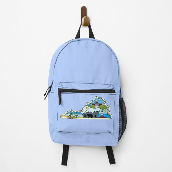 Item preview, Virginia State Map - Richmond Chincoteague Virginia Beach Mountain designed and sold by merchzy.