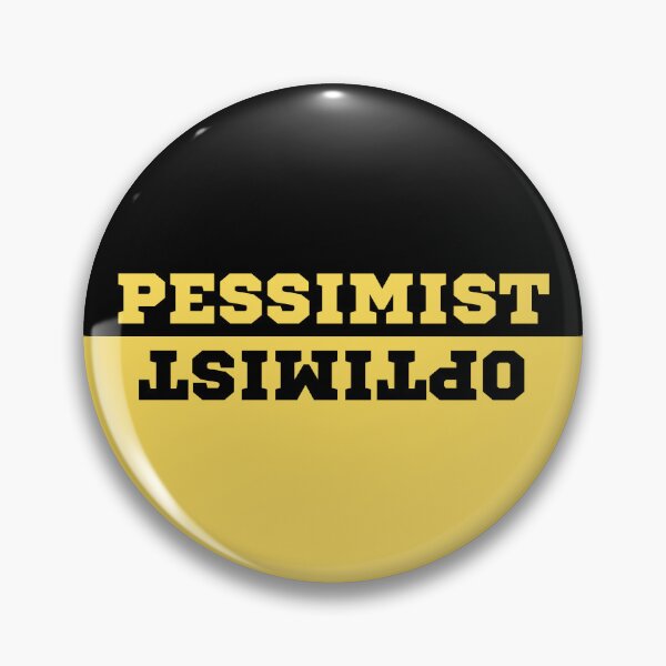 Item preview, Pessimist and Optimist designed and sold by foreverfictionl.