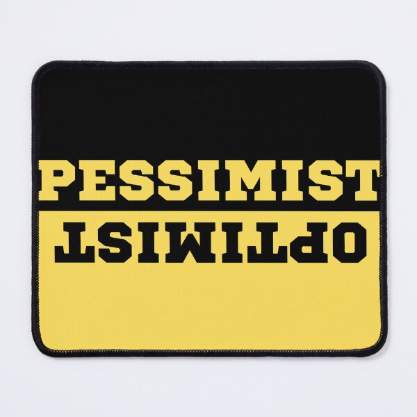 Item preview, Pessimist and Optimist designed and sold by foreverfictionl.