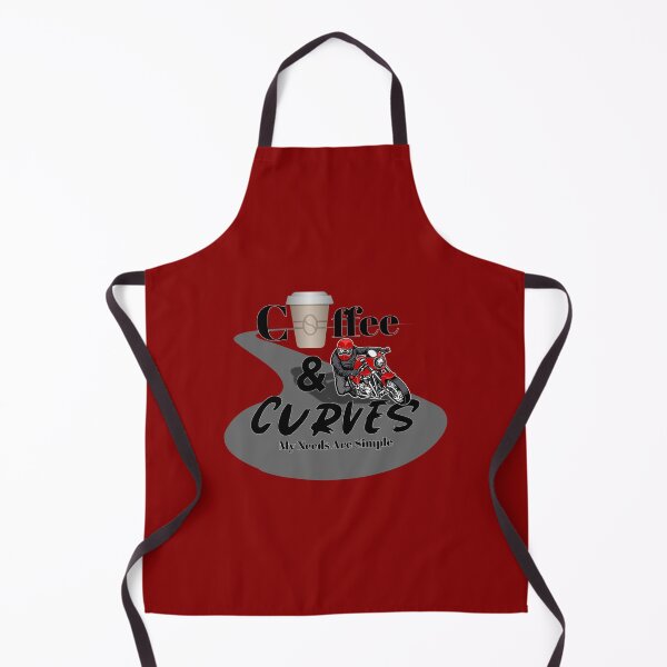 Item preview, Cafe Racer Motorcycle, Coffee & Curves, My Needs Are Simple  designed and sold by GrungeGarage.