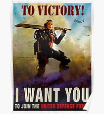 To Victory / Angel of Verdun : Inspired by Edge of Tomorrow Poster