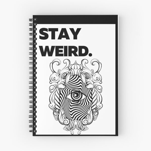 Item preview, Read Books Stay Weird Blue Quote designed and sold by Ivy-si.