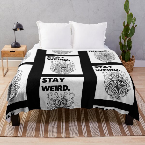 Item preview, Read Books Stay Weird Blue Quote designed and sold by Ivy-si.