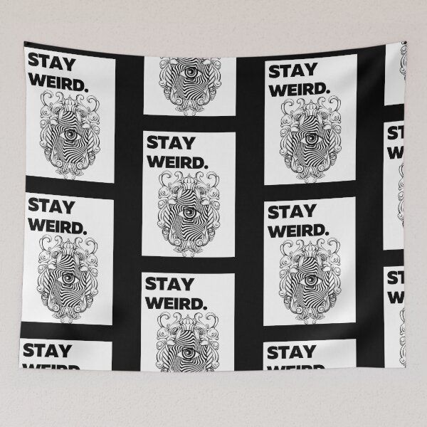 Item preview, Read Books Stay Weird Blue Quote designed and sold by Ivy-si.