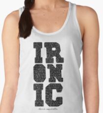 Ironic tshirt Alanis Morisette Women's Tank Top