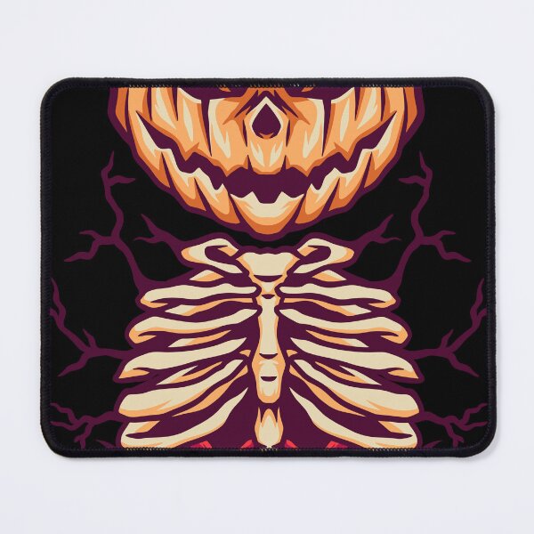 Item preview, Pumpkin Skull  And Roses Retro Illustration designed and sold by STR Graphs.