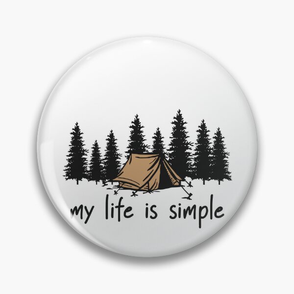 Item preview, My Life Is Simple Outdoorsman Adventure designed and sold by BarrelLive.