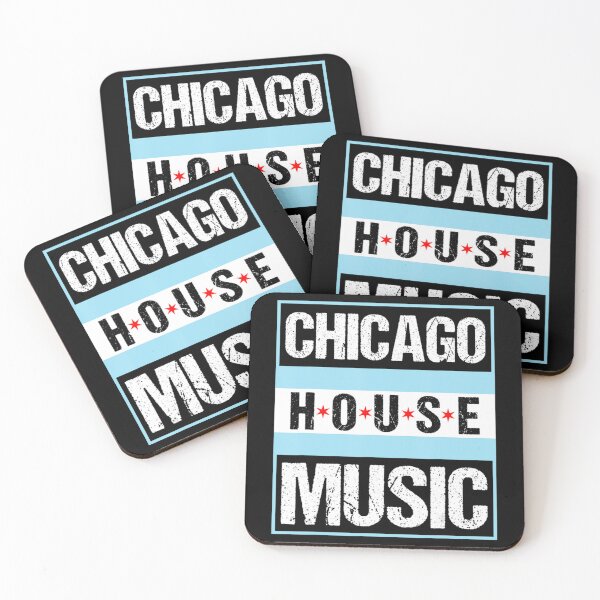 Item preview, Chicago House Music Stylish Flag Vintage Dance Music Dj designed and sold by kynercha.