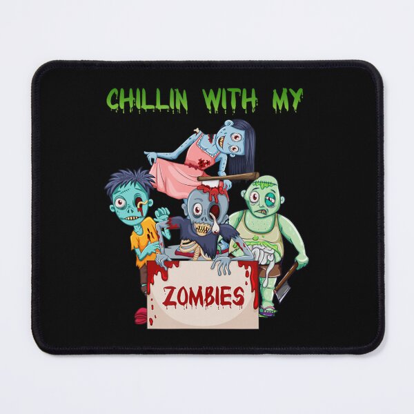 Item preview, Chilling With My Zombie Halloween- Ghost Zombie Halloween designed and sold by kynercha.